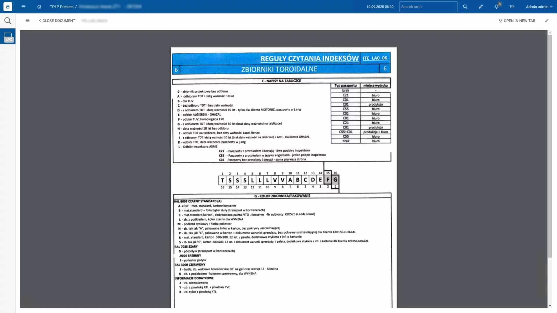 Opened fullscreen documentation on Operator Panel