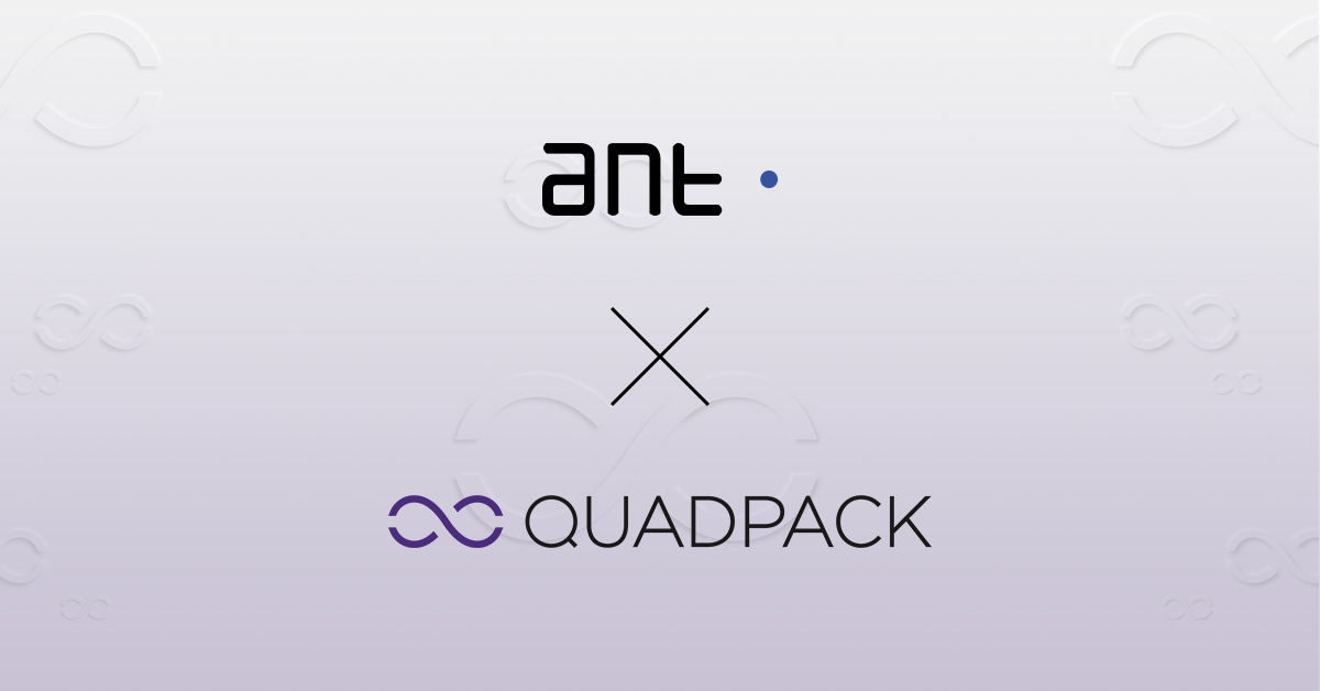 quadpack and ant solutions logos